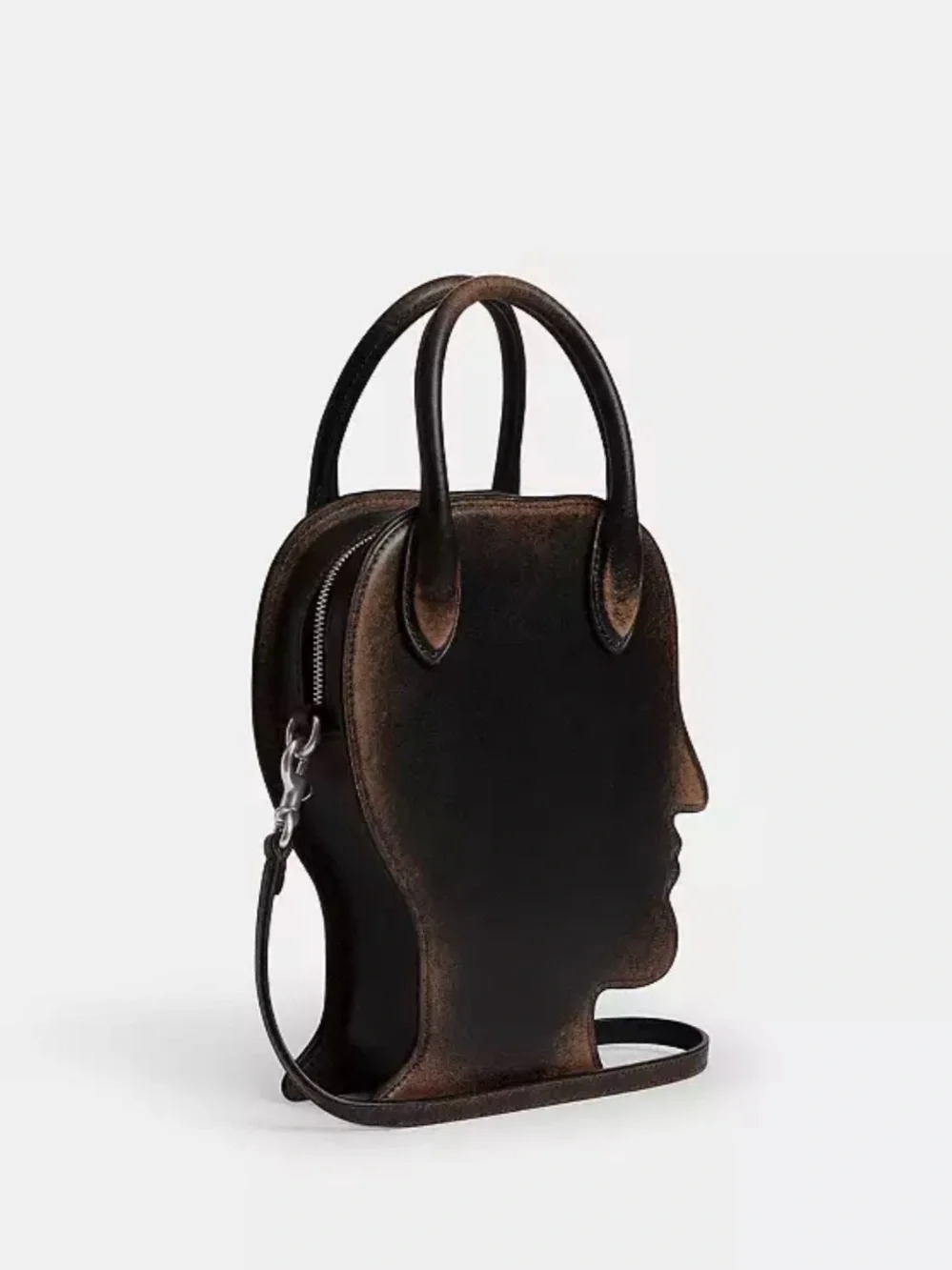 Coach x Brain Dead Logohead Bag in Loved Leather NWT